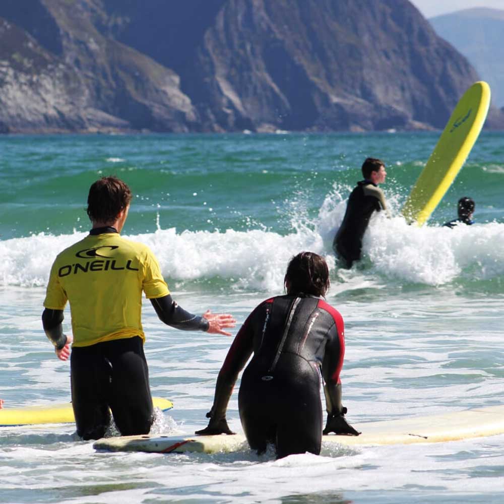 Surf Lessons Keel Beach